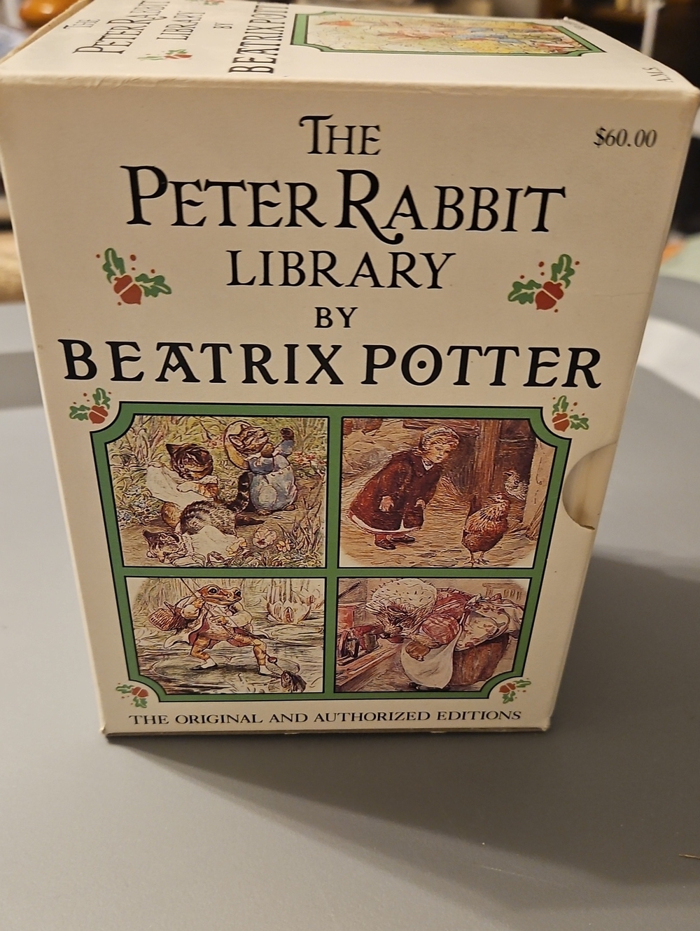 Beatrix Potter The Peter Rabbit Library Box Set - Cream